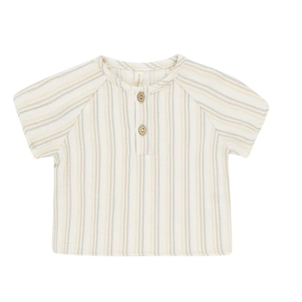 Quincy Mae Short Sleeve Zion Shirt and pants